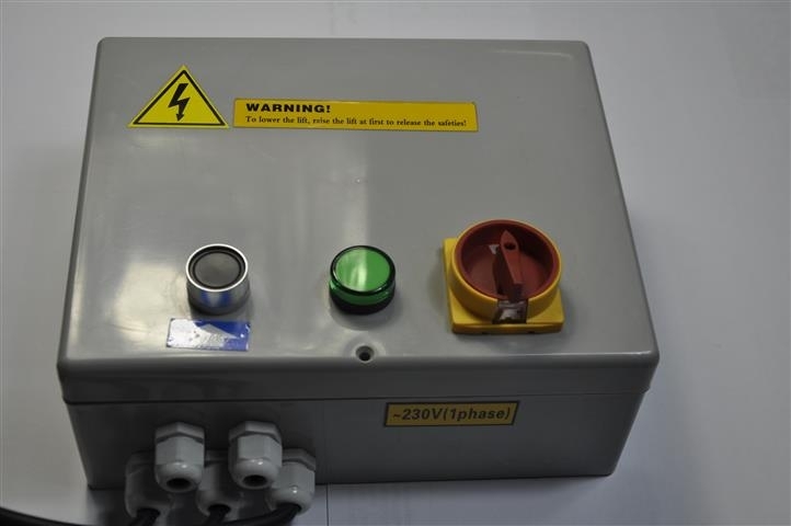 Schaltkasten Steuerung 230 V f&uuml;r MHB700 (Ausf&uuml;hrung mit elektrischer Hydraulikeinheit)