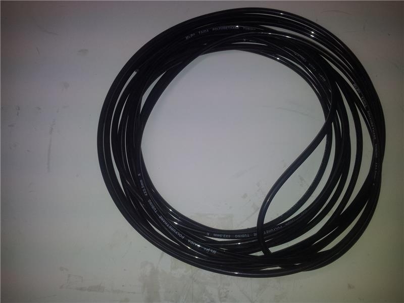 Pneumatic hose 10 x 6.5 mm max. 10 bar by the meter 1 m