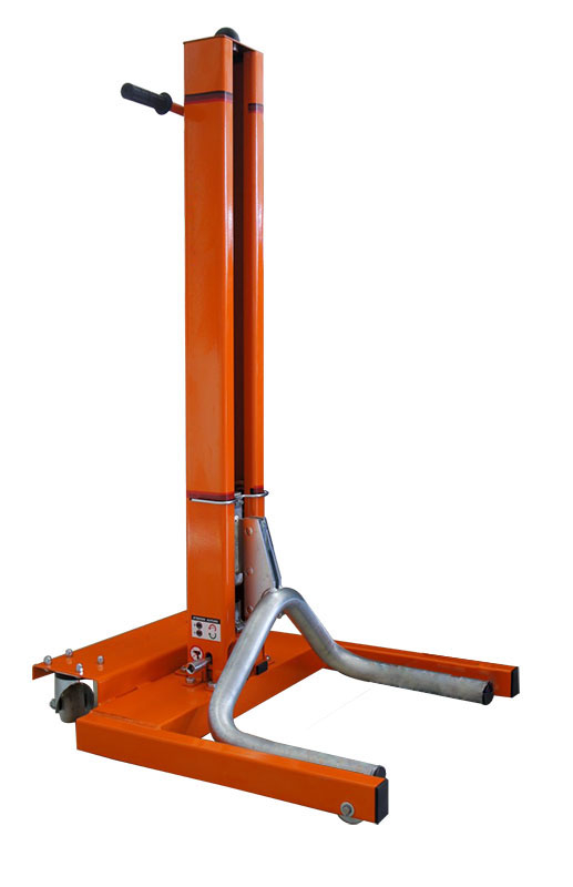 Mobile wheel grab Spengler lift side mechanical mobile lift without drill