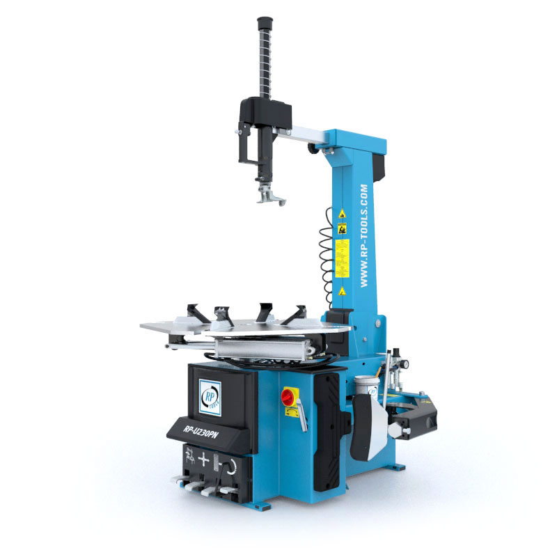 Tire changer up to 30 inches, 400 V, 3 Ph (2 stages) 12-30 inches with pneumatically tilting post - RP-R-U230PN-400V2S