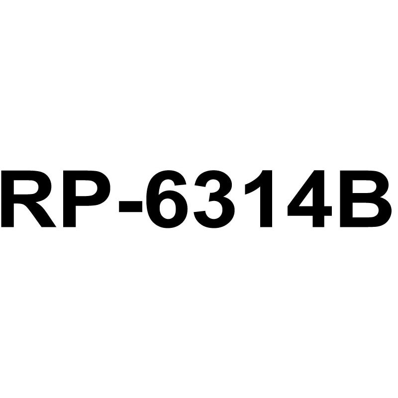 ascenseur étiquette RP-6314 (B) ca. 430x70mm