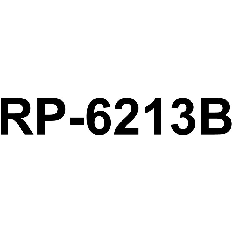 Aufkleber Hebebühne Modell RP-6213B ca. 430 x 70 mm