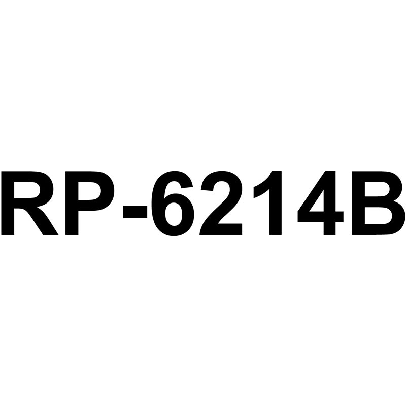 Aufkleber Hebebühne Modell RP-6214B ca. 430 x 70 mm