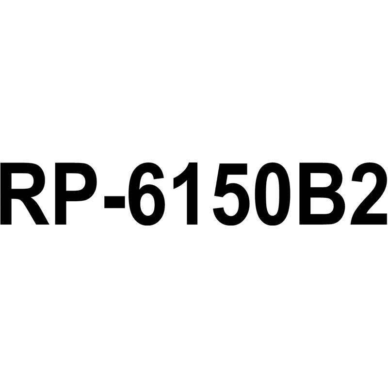 Aufkleber Hebeb&uuml;hne Modell RP-6150B2 ca. 430 x 70 mm