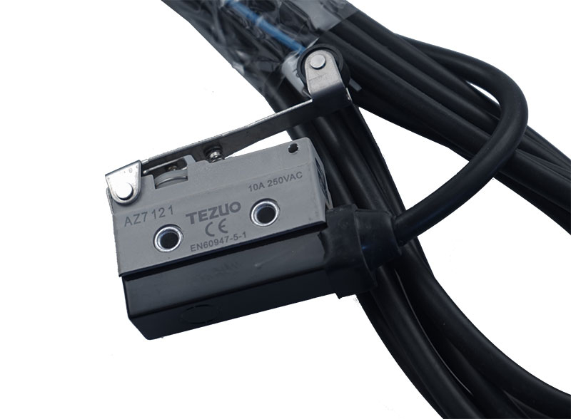 Limit switch AZ7121 connected to cable for 2-post lifts...