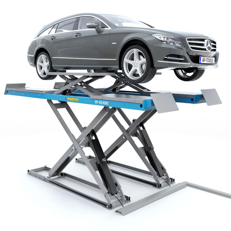 Scissor lift for wheel alignment L: 4800 mm (with...
