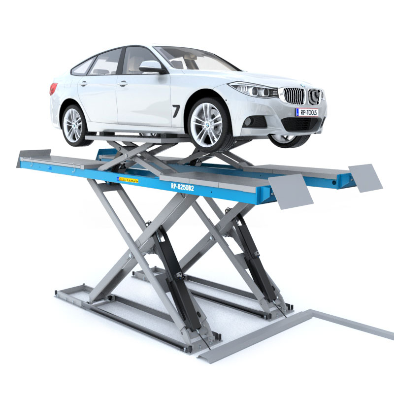 Scissor lift for wheel alignment L: 5000 mm (with...
