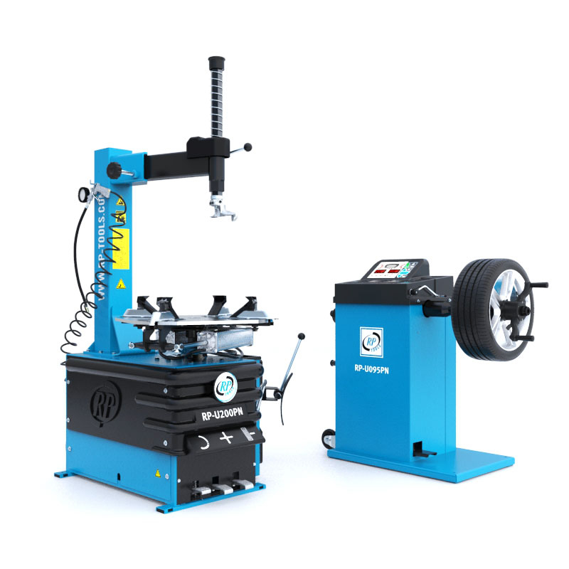 Tire changer and wheel balancer RP-R-U200PN-400V1S and...