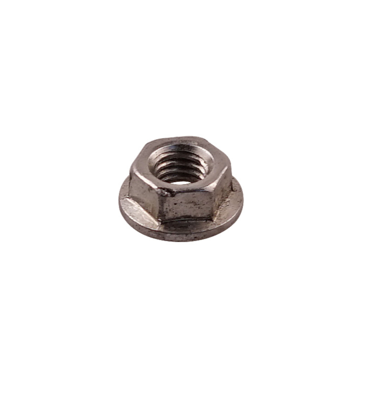 Hexagon flange nut for long screw cylinder tire changer...