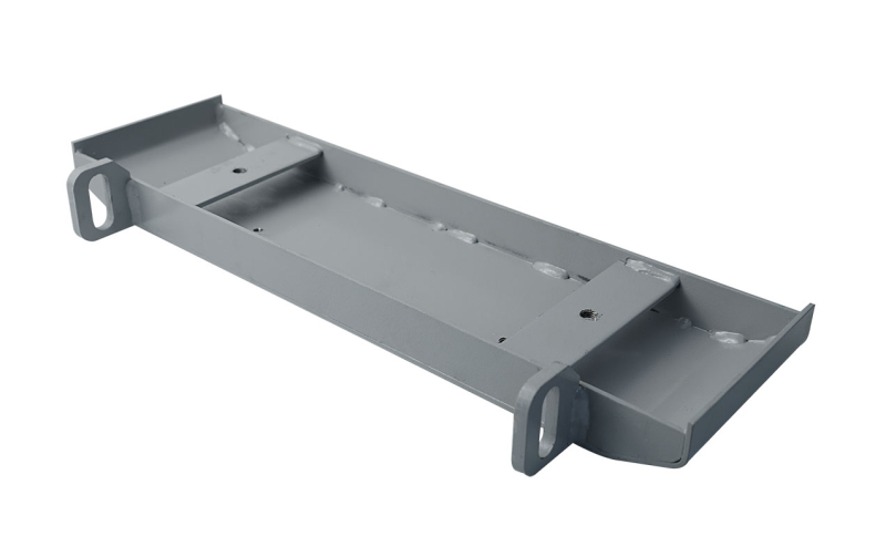 Drive-on ramp mounting plate for scissor lifts for wheel...