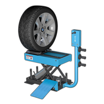 Wheel-lift professional tire lever for wheel balancer lift
