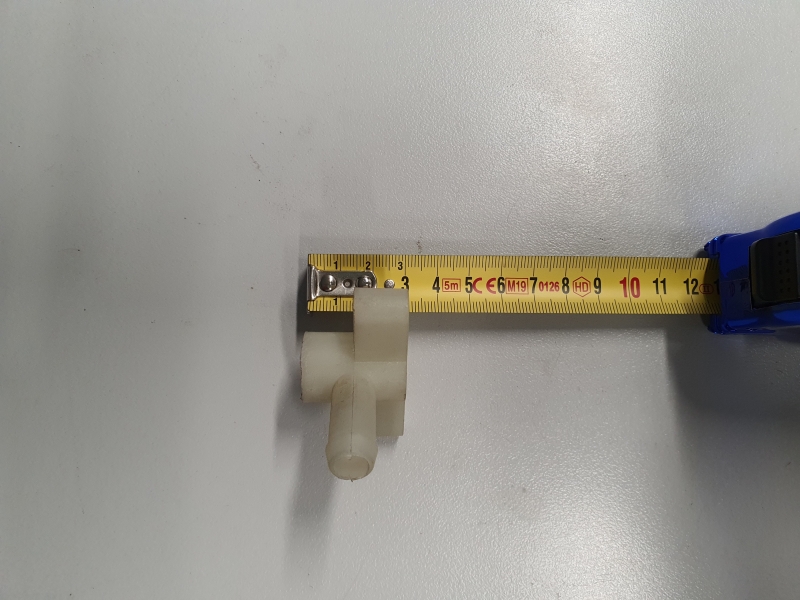 Connection piece (plastic L = 30 mm) hose for hose reel RP-FO-STA20M2