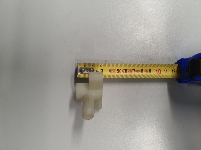Connection piece (plastic L = 30 mm) hose for hose reel RP-FO-STA20M2