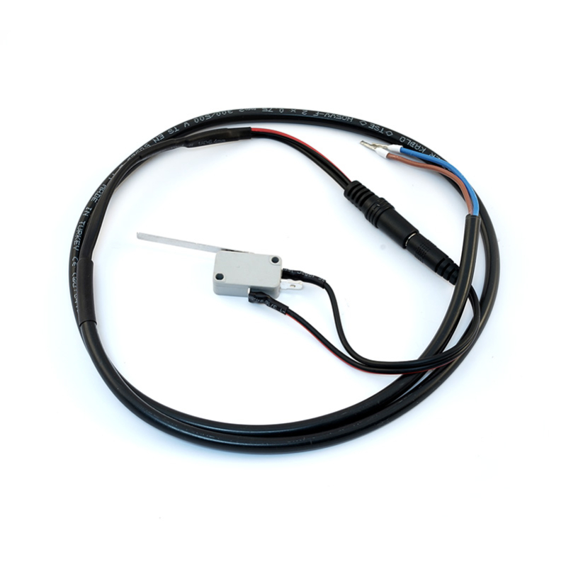 Microswitch wheel guard with cable for balancing machine...