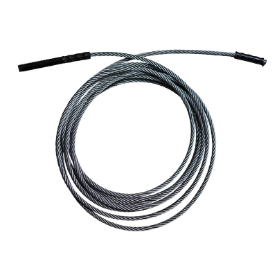 Rope Steel cable &Oslash; 13.0 mm, L: 09130 mm 8x19S+IWRC steel galvanized 2160 MPa MPa 126,0 kN zS, G01 pressed M22 -  Thread Clamp 19 mm