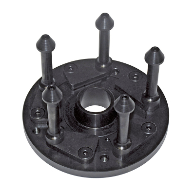 Flange universal type flange with bolt for 3/4/5 hole rims for truck wheel balancer RP-SI-RAV Sirio &Oslash;: 40 mm