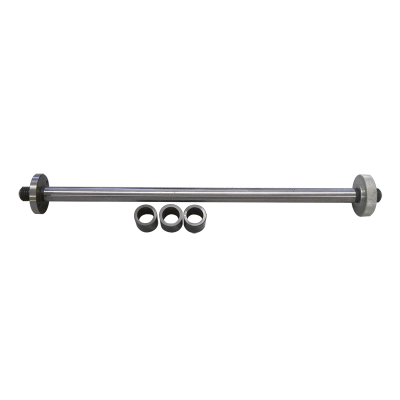 Shaft motorcycle shaft &Oslash;: 14 mm L: 318 mm (with 1 lock and 3 cones) for GAR181 for wheel balancer RP-SI-RAV Sirio