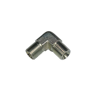 Fitting connector 90&deg; AG 1/4 inch - AG 1/4 inch for hydraulic hose