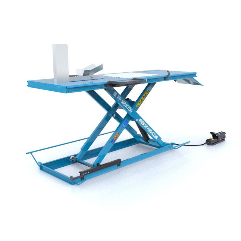 Motorcycle Lift 700 Kg Professional, Low Profile Motorcycle Lift Table