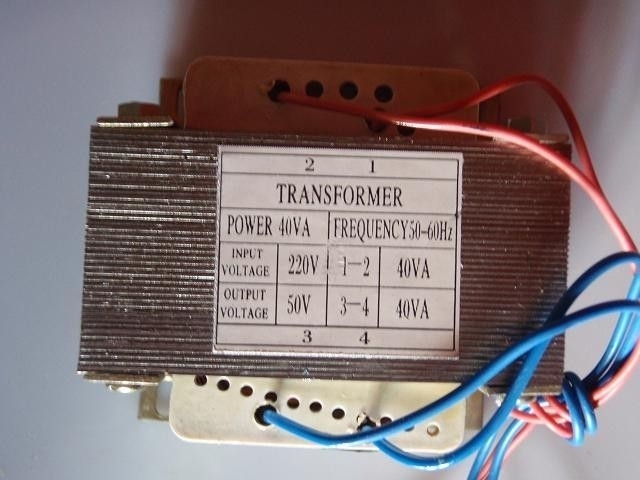 Transformateur 230V/40VA frein pour équilibrer la machine de mature U100PN, U120PN