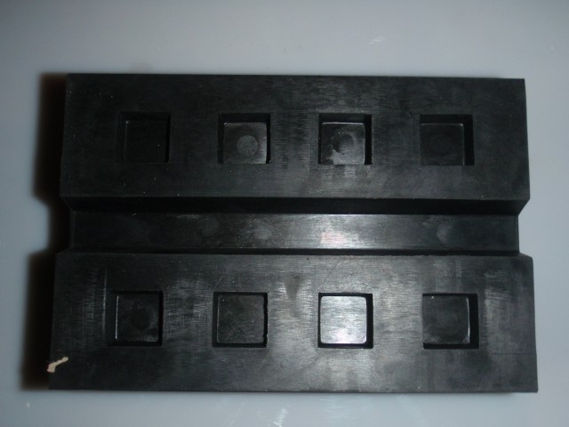 Rubber pad rubber block 02 for lifts 180 x 120 x 80 mm...