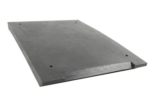 Rubber trapezoidal block, rubber plate, universal for Autop lifts 405 x 305 x 35 mm