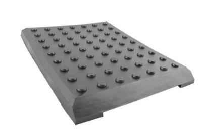 Rubber trapezoidal block, rubber plate, universal for Autop lifts 405 x 305 x 35 mm