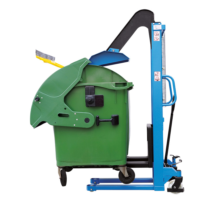 Hand pallet truck with compactor RP-CH-1516 + RP-CH-00011