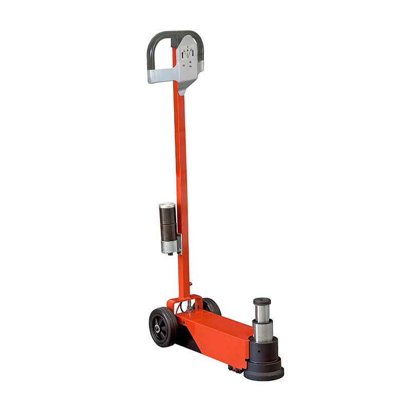 Garage jack hydro pneumatic 3 stages 60/30/15 lifting height: 42/41/50 mm extra flat