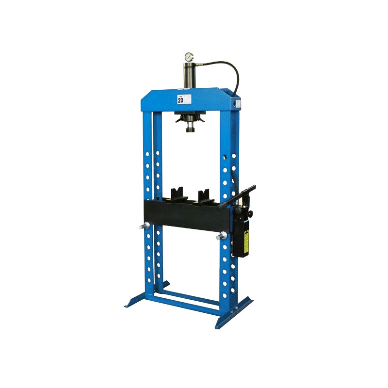 Workshop press hydraulic press, standing, 100 t, manual, movable piston, industry quality, Made in EU