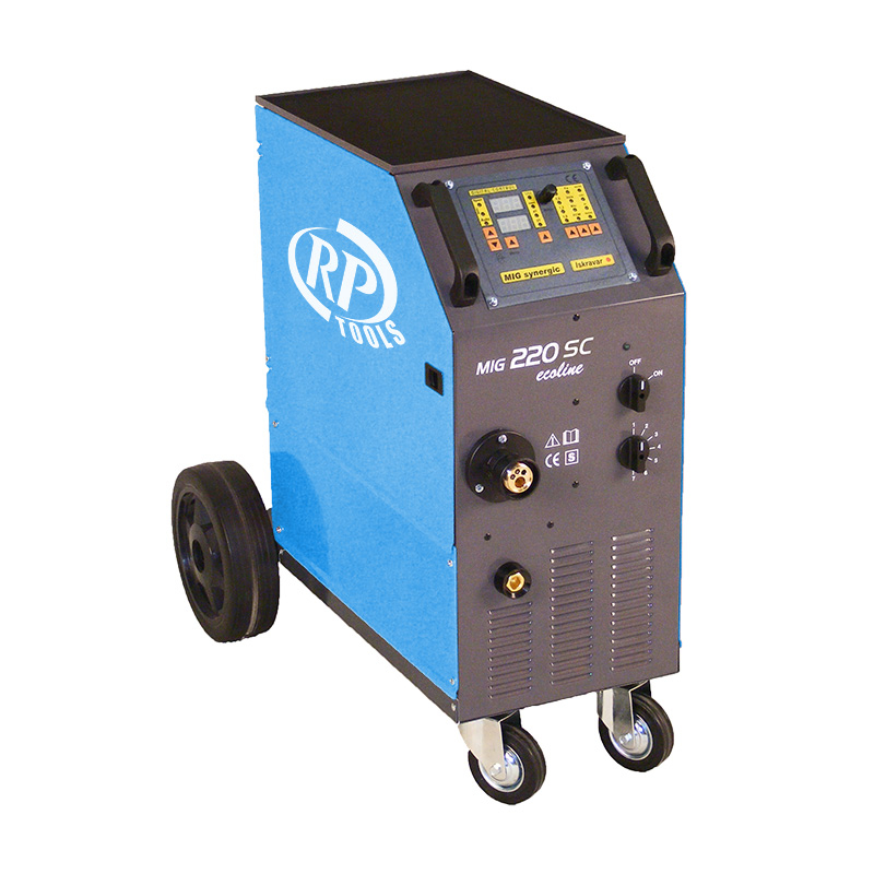 Shielding gas welding machine MIG/MAG air-cooled/water-cooled 30-420 A 3 x 400 V digital 0.8-1.2 mm 4 rollers feed Made in EU