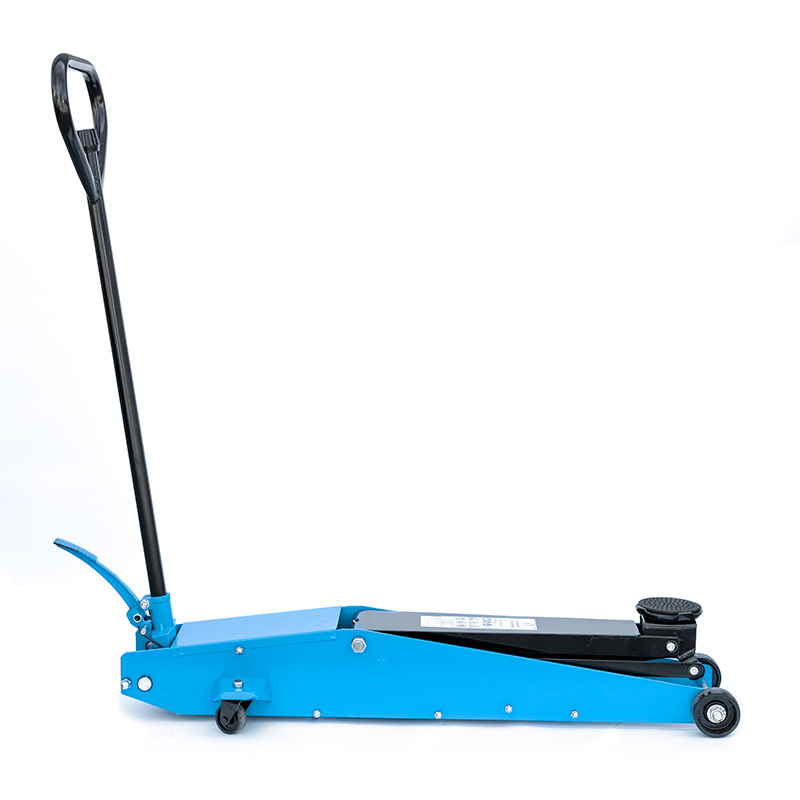 Car jack trolley jack 2 t long U-handle with rubber plate...