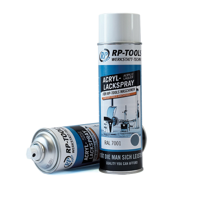 RP-TOOLS paint spray, silver gray, RAL7001, 500ml
