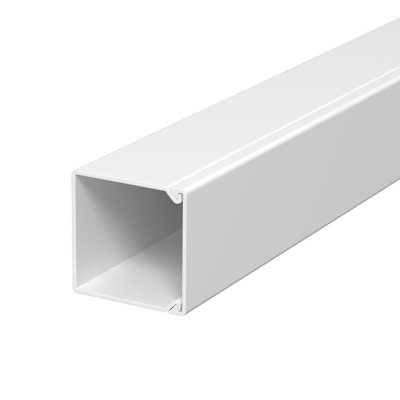 Cable routing trunking 60x60 mm pure white 11031 Length 2m