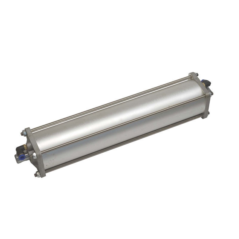 Pneumatic cylinder for tensioning Tyre tensioning...