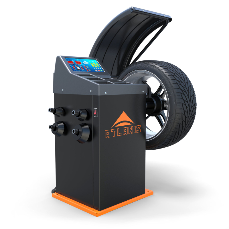 Equilibreuse de pneus semi-aut. 230V, 10 - 24&quot; avec &eacute;cran LED - A-HA-2000-230V-V03 | ATLANIS
