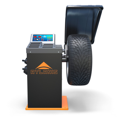 Equilibreuse de pneus semi-aut. 230V, 10 - 24&quot; avec &eacute;cran LED - A-HA-2000-230V-V03 | ATLANIS