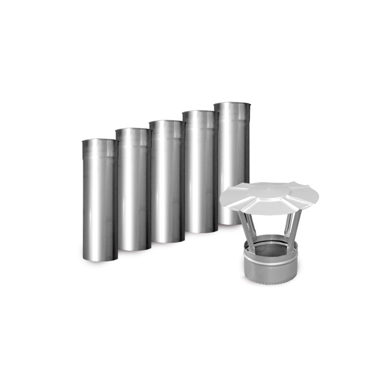 Stainless steel stovepipe flue pipe exhaust pipe flue...