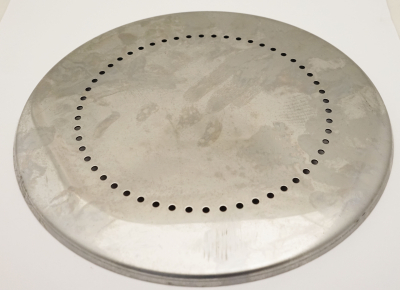 Stainless combustion chamber cover for stove MT-1733