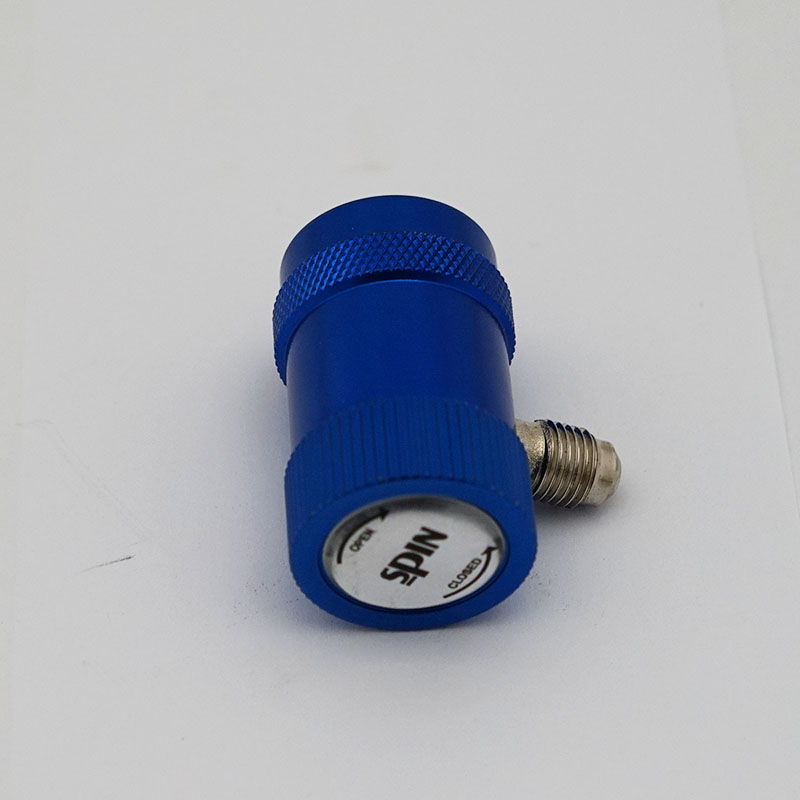 Schnellkupplung 1/4 Zoll (blau) f&uuml;r 134A