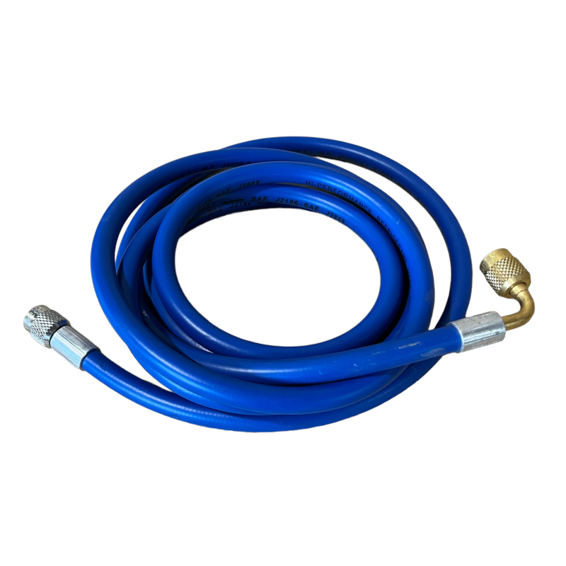 Filling hose 3.0 m (blue) Low pressure for air conditioning service unit Fully automatic R1234yf