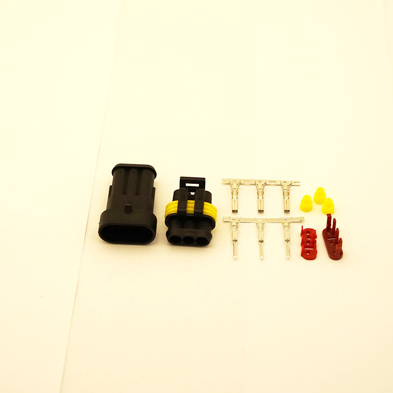 Connector set waterproof 3P for lift RP-R-8500P