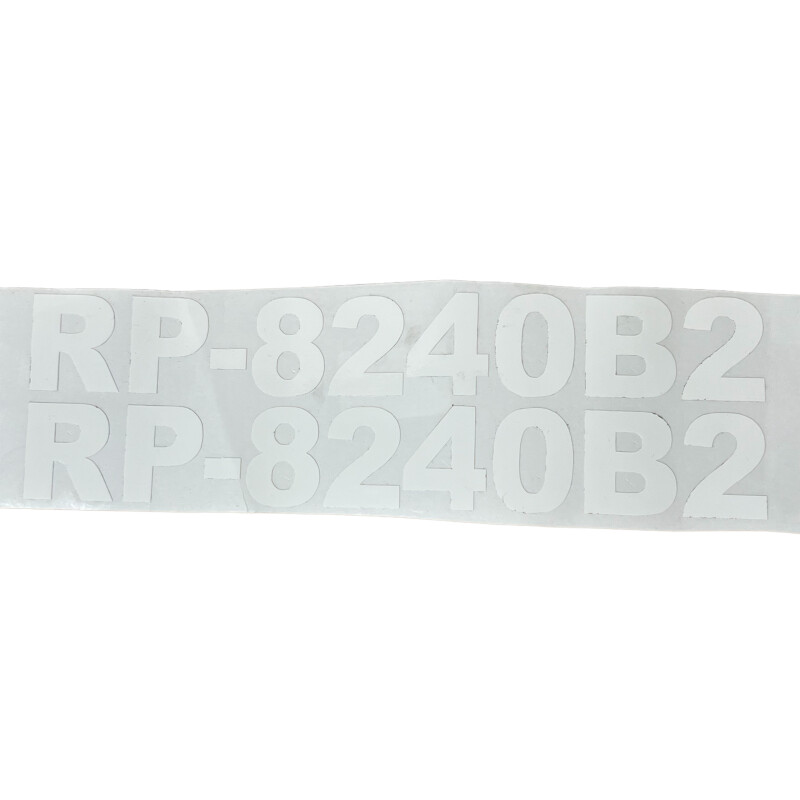 Sticker lift "RP-8240B2" RP-8240B2 approx. 250 x 35 mm