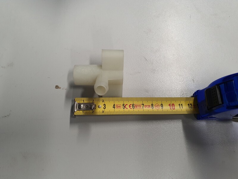 Connection piece (plastic L = 50 mm) hose for hose reel...