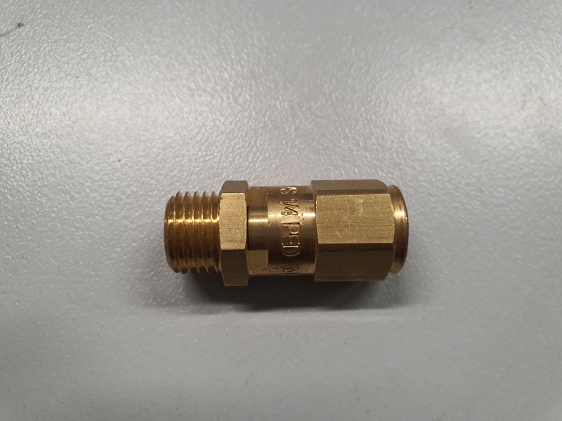 Safety valve 1/4 inch 4.0 bar for industrial compressor