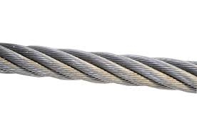 Rope Steel cable Ø 13,0 mm, L: metre length 8x19S+IWRC steel galvanized 2160 MPa 126,0 kN zS,