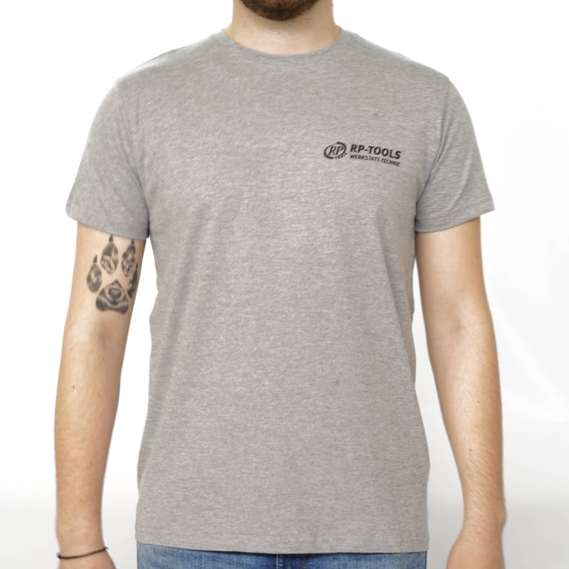 T-Shirt RP-TOOLS L grey mottled