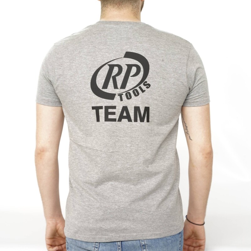 T-Shirt RP-TOOLS Work 1, grau meliert L