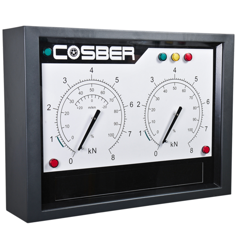 Display Analogue with LED display (without bracket) for COSBER brake tester
