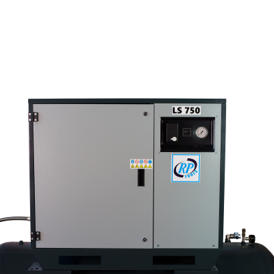Compressor 500 l 2 cyl. 7.5 hp 400 V - AN 872L - operating pressure 10 bar - made in Italy SUPER SILENT SILENT VERSION
